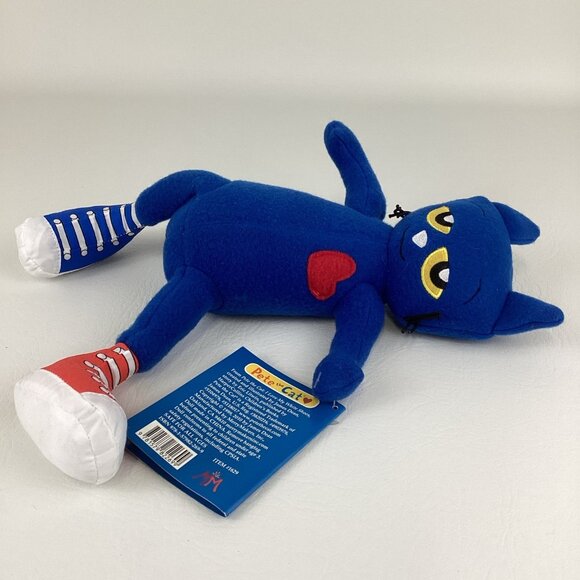 Pete The Cat I Love My White Shoes 12" Plush Stuffed Animal Toy 2010 New Tags - Picture 6 of 7